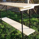 Statafel Steh 2.00m - 0.60m